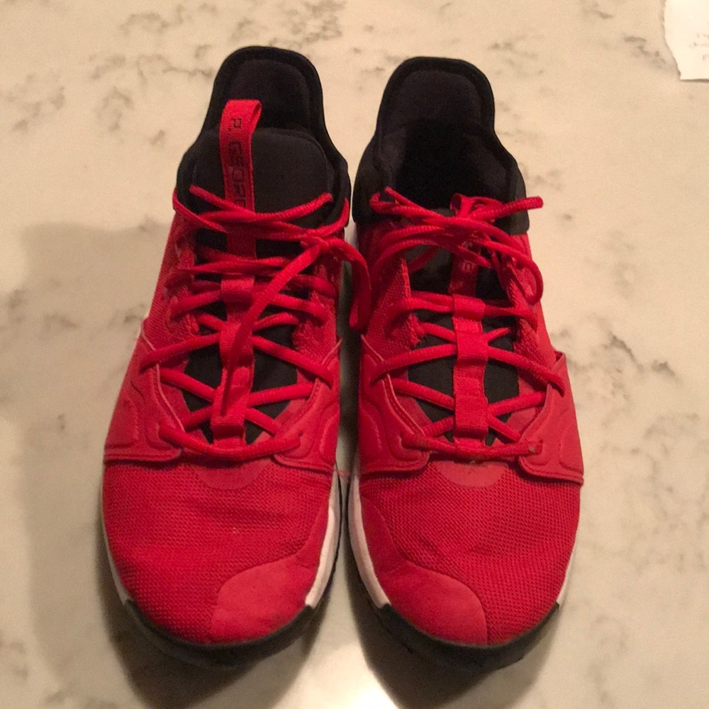 Nike P George  3, reds basketball 🏀 sneakers
